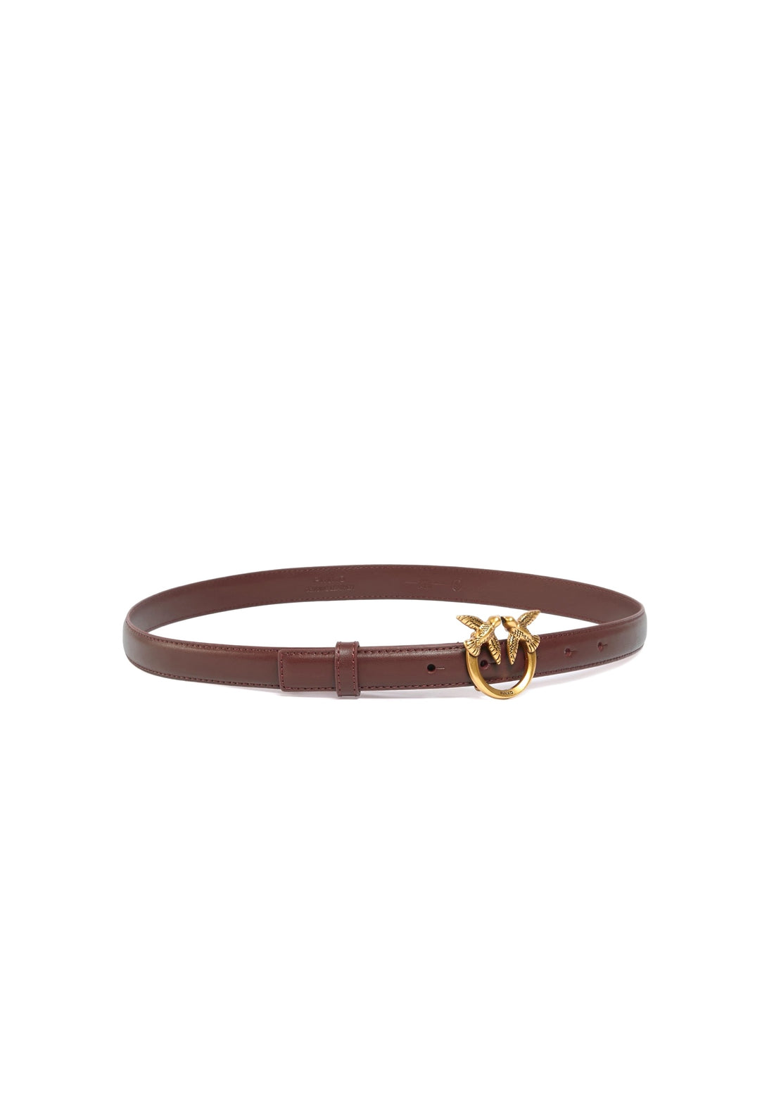 CINTURA PINKO LOVE BERRY H2 100143 A0F1 R49Q BURGUNDY