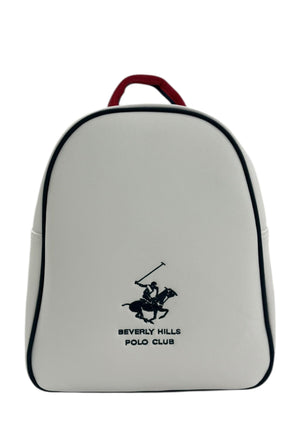 ZAINO DONNA BEVERLY HILLS POLO CLUB BH-4552 BIANCO
