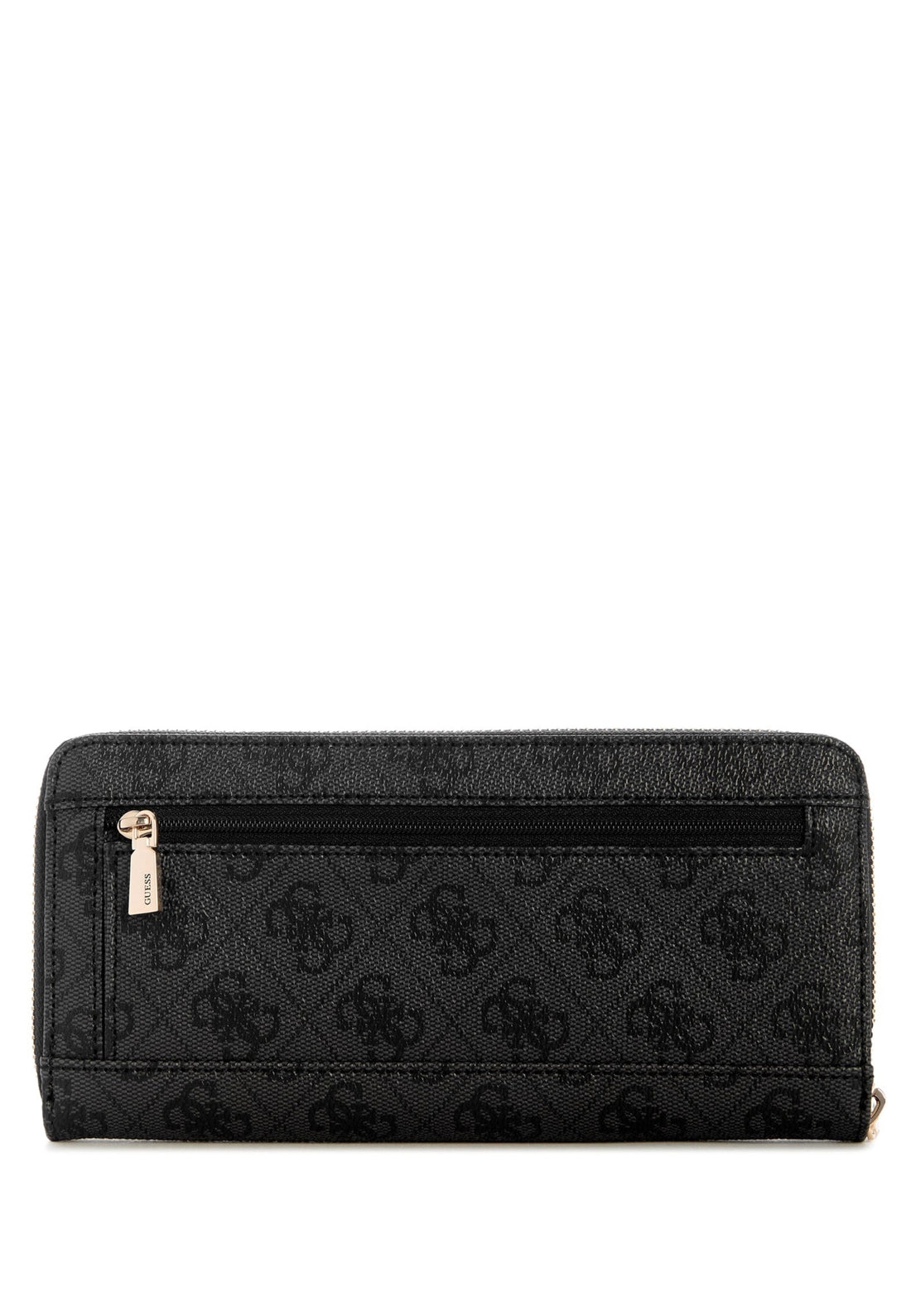 PORTAFOGLIO DONNA ZIP AROUND GUESS LAUREL II SG7459146 COAL LOGO