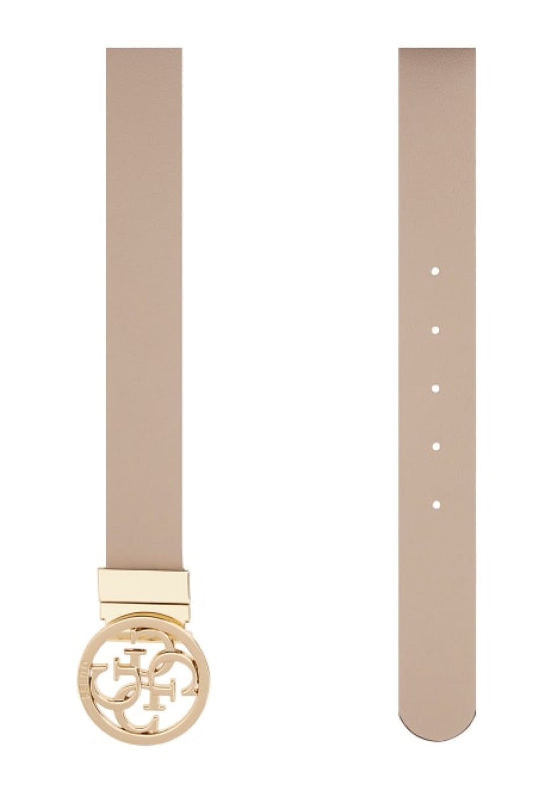 CINTURA GUESS DONNA REVERSIBILE BW9166P4235 LATTE LOGO