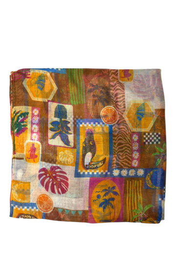 PASHMINA DONNA PASHBAG 19867 MARRONE
