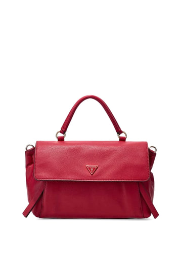 BORSA A MANO E TRACOLLA DONNA GUESS DEVON BG974520 DARK CHERRY