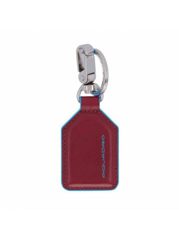 PIQUADRO BLUE SQUARE KEY RING PC5965B2 RED