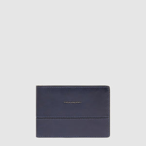 PORTAFOGLIO UOMO PIQUADRO PELLE COMPLETO PU1392W136R BLU