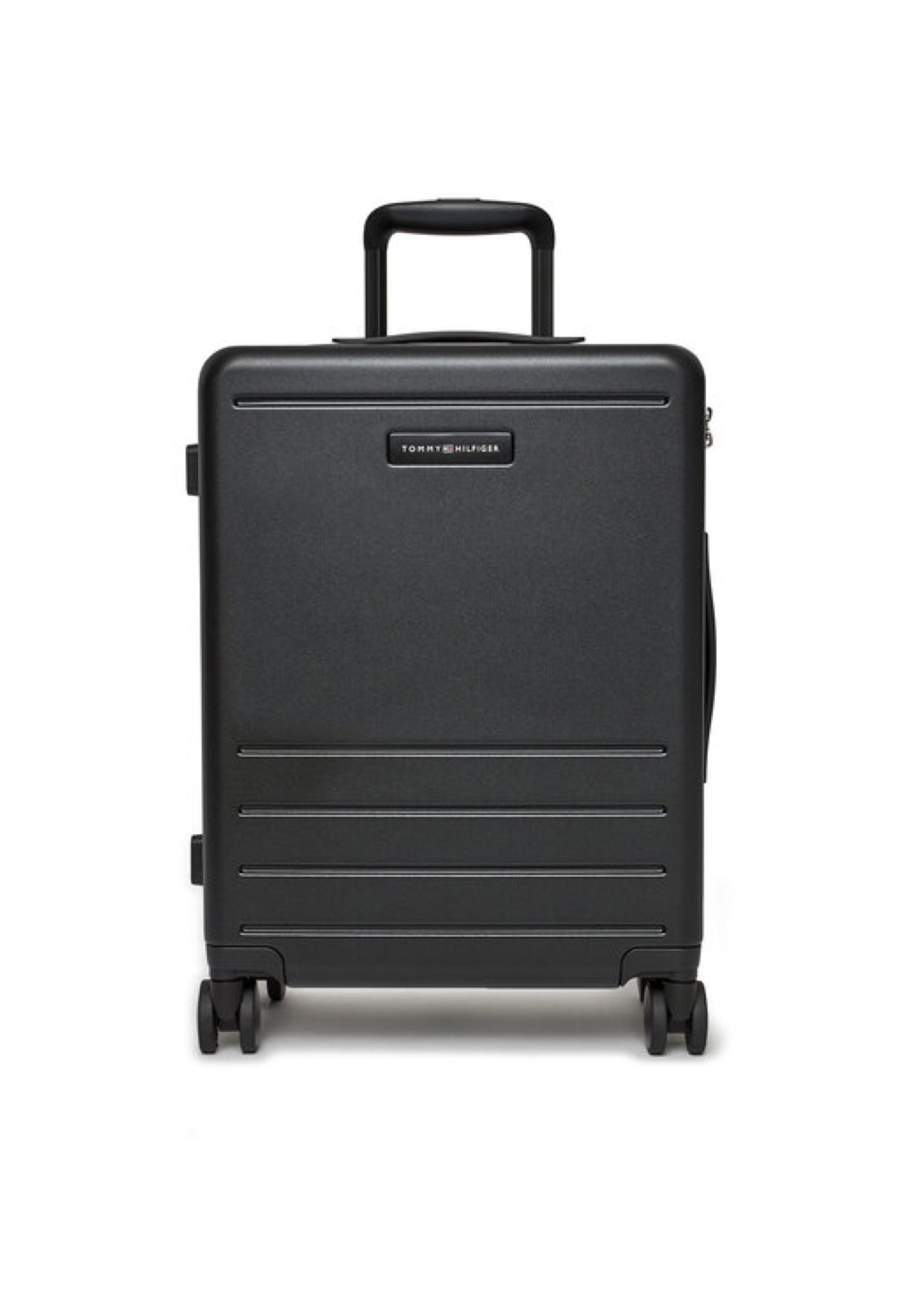 VALIGIA TROLLEY BAGAGLIO A MANO TOMMY HILFIGER AU0AU01973 BDS NERO