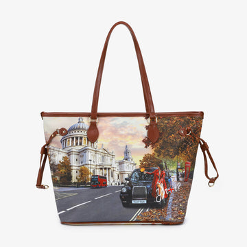 YNOT YES-319F5 LONDON TOURIST SHOPPING BAG