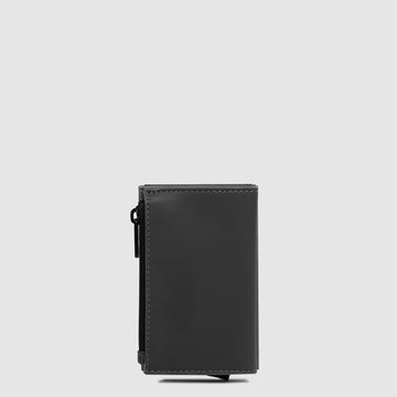 PORTAFOGLIO PIQUADRO  COMPATTO AUTOMATICO CON PORTA MONETE PP5585C20WR NERO