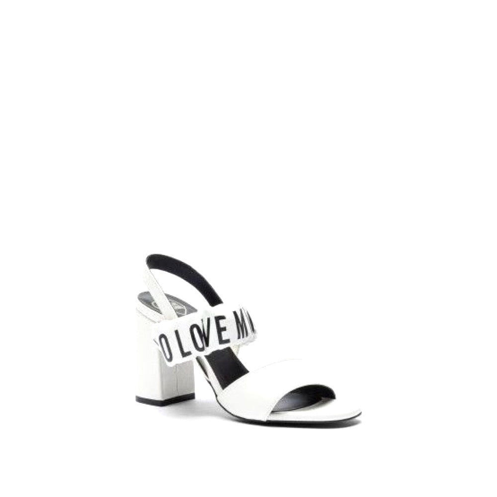 SCARPE SANDALO LOVE MOSCHINO JA16358GODIE BIANCO