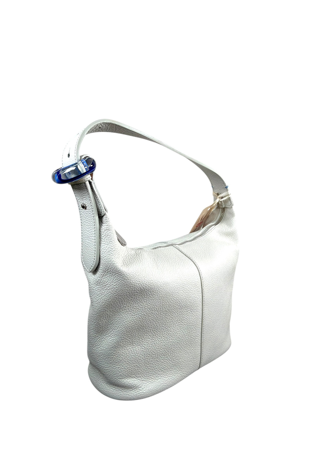 BORSA A SPALLA PICCOLA PELLETTERIA VENETA V26519 GHIACCIO
