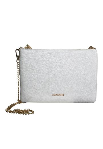 BORSA POCHETTE TRACOLLINA SOTTILE DONNA MARIACELINE MC6502-4 WHITE
