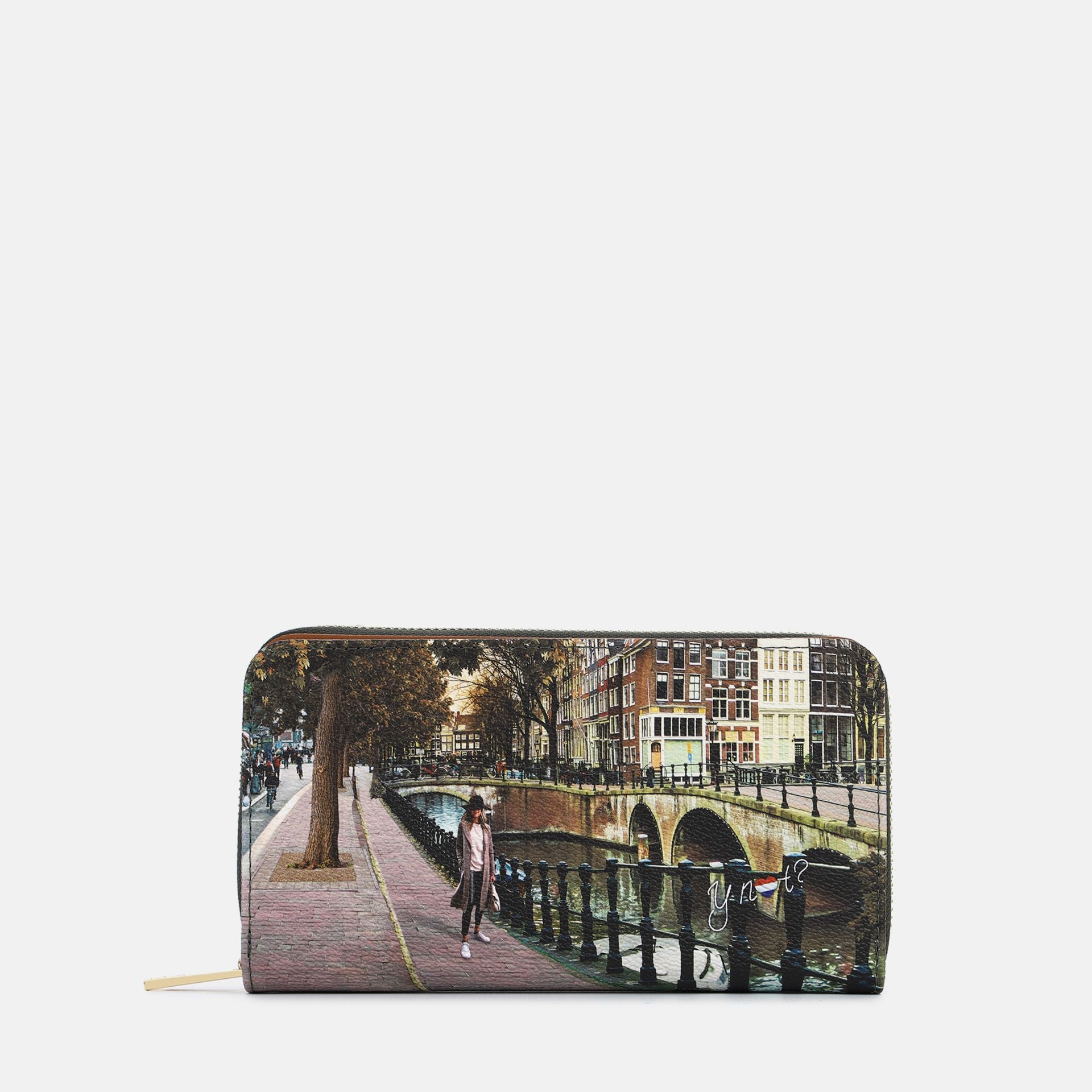 PORTAFOGLIO DONNA YNOT LUNGO YES-372F6 AMSTERDAM BRIDGE