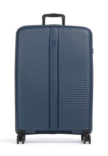 VALIGIA TROLLEY RIGIDO GRANDE TRAVELITE AIR STRIPE 7000349 BLU