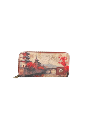 PORTAFOGLIO YNOT DOPPIA ZIP YES-568F7 FUJIAMA