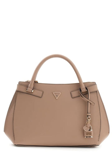 BORSA A MANO E TRACOLLA DONNA GUESS SERENOVA ZG809106 PALE MOCHA