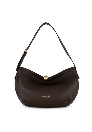 BORSA A SPALLA HOBO BRACCIALINI ARIEL B19431 CIOCCOLATO