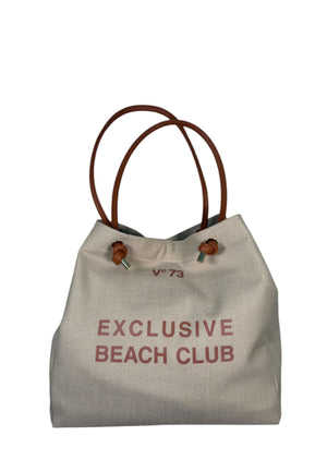 BORSA A SPALLA V°73 EXCLUSIVE 73BS9QM01 NATURALE-CUOIO