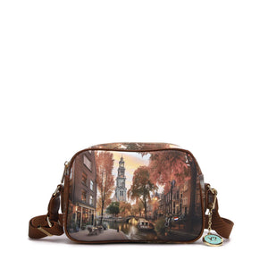 BORSA CAMERA BAG TRACOLLA DONNA YNOT YES-310F7 AMSTERDAM LIGHTS