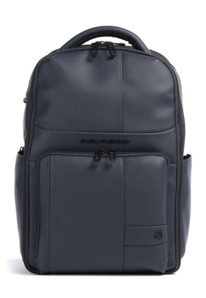 ZAINO UOMO PQUADRO GOMMATO IMPERMEABILE CA6638W129W BLU 14"