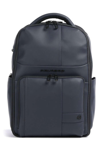 ZAINO UOMO PQUADRO GOMMATO IMPERMEABILE CA6638W129W BLU 14"