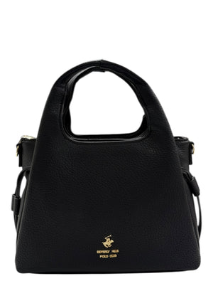 BORSA A MANO E TRACOLLA DONNA BEVERLY HILLS POLO CLUB BH-4401 NERO