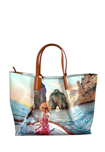 BORSA DONNA YNOT YES-708S6 NAPOLI LIMITED EDITION