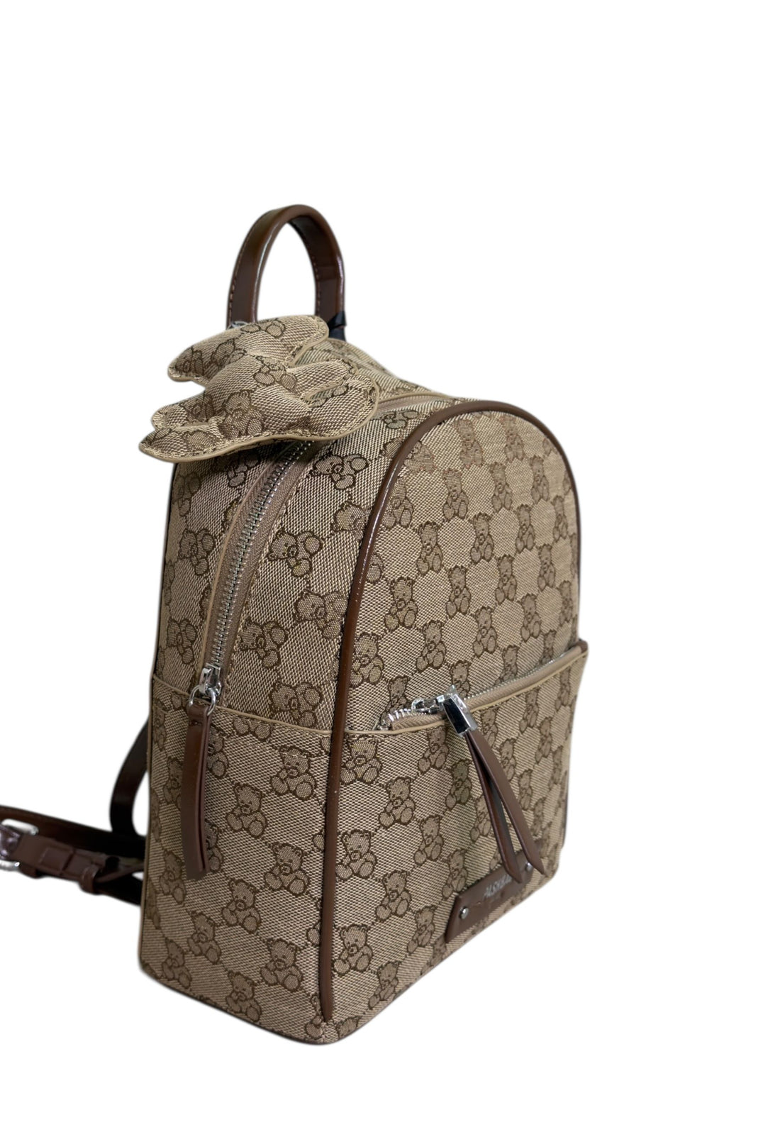 ZAINO PICCOLO DONNA PASHBAG JEFF 18373 MARRONE