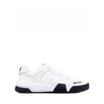 SCARPE SNEAKERS UOMO JUST CAVALLI 74QB3SA1 BIANCO