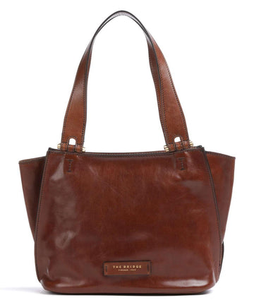 THE BRIDGE FEBE SHOPPER BAG 04265401 14 BROWN