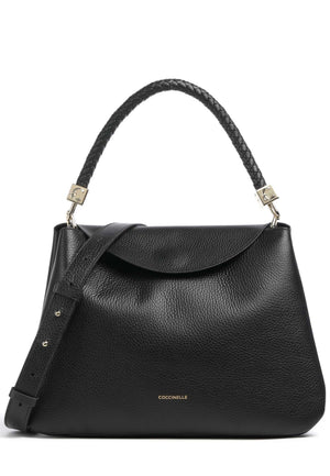 BORSA A MANO E TRACOLLA COCCINELLE TIGGY E1VCK180101 001 NOIR
