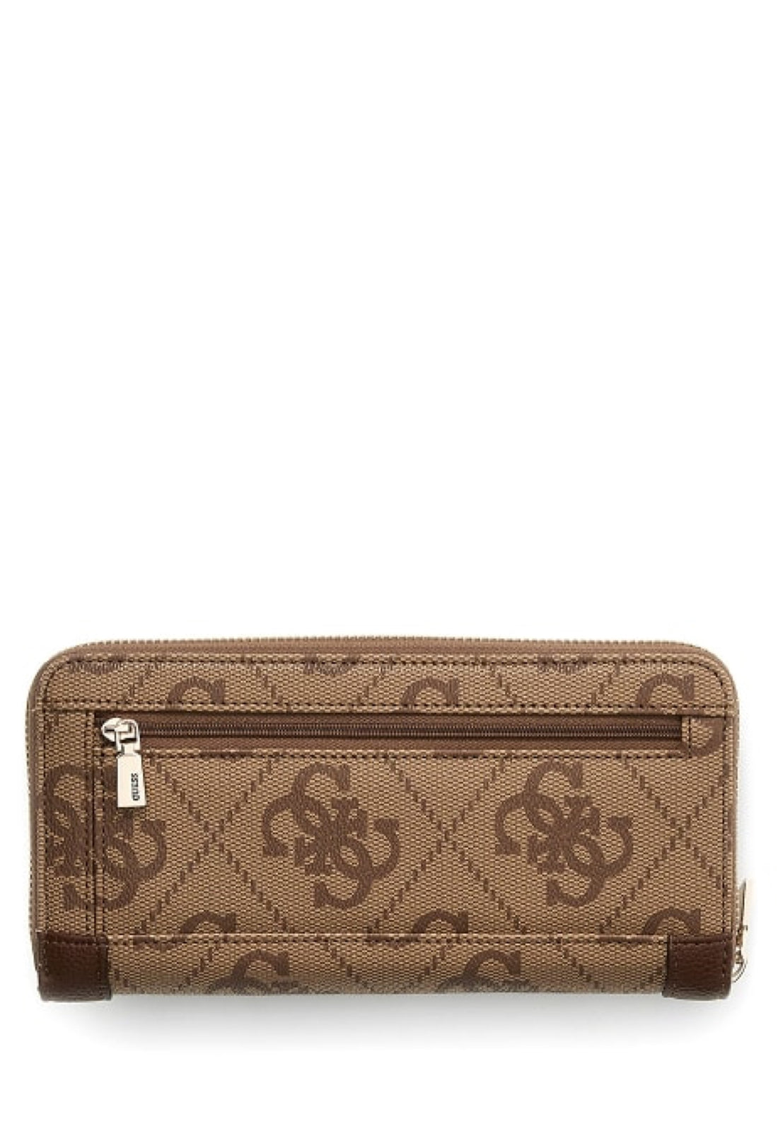PORTAFOGLIO DONNA ZIP AROUND GUESS KARNILLA LOGO OS9901146 LATTE LOGO BROWN
