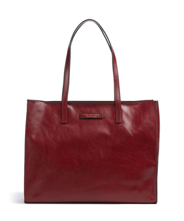 BORSA A SPALLA DONNA THE BRIDGE MIRRA 04131401 01A ROSSO VINO