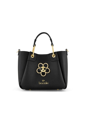 BORSA A MANO E TRACOLLA MINI BRACCIALINI AMY BIJOUX B19210 NERO