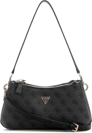 BORSA A SPALLA GUESS NOELLE II MINI ZG967273 COAL LOGO