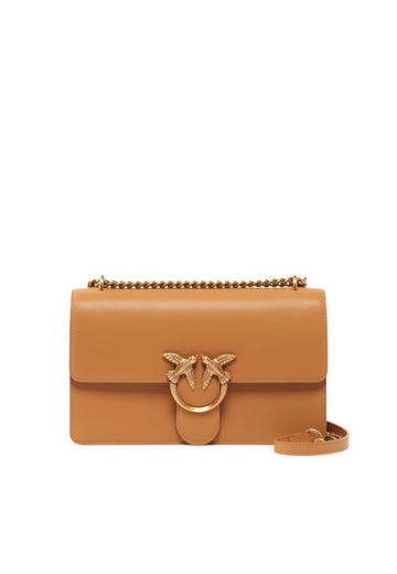 BORSA PINKO LOVE ONE CLASSIC DC 100941 A0F1 C83Q BROWN TORRONE