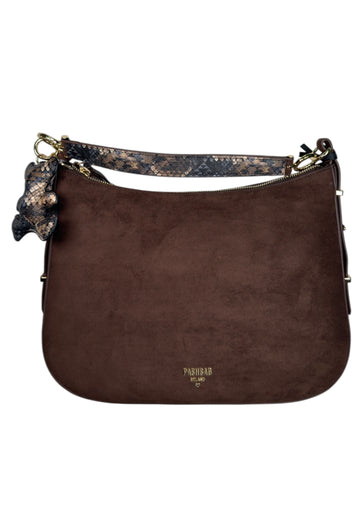 BORSA A SPALLA HOBO PASHBAG MARLEE 20241 MARRONE