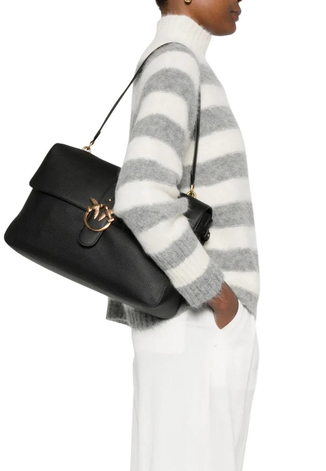 BORSA PINKO LOVE ONE EXTRA SLOUCHY 105067 A0QO Z99Q BLACK