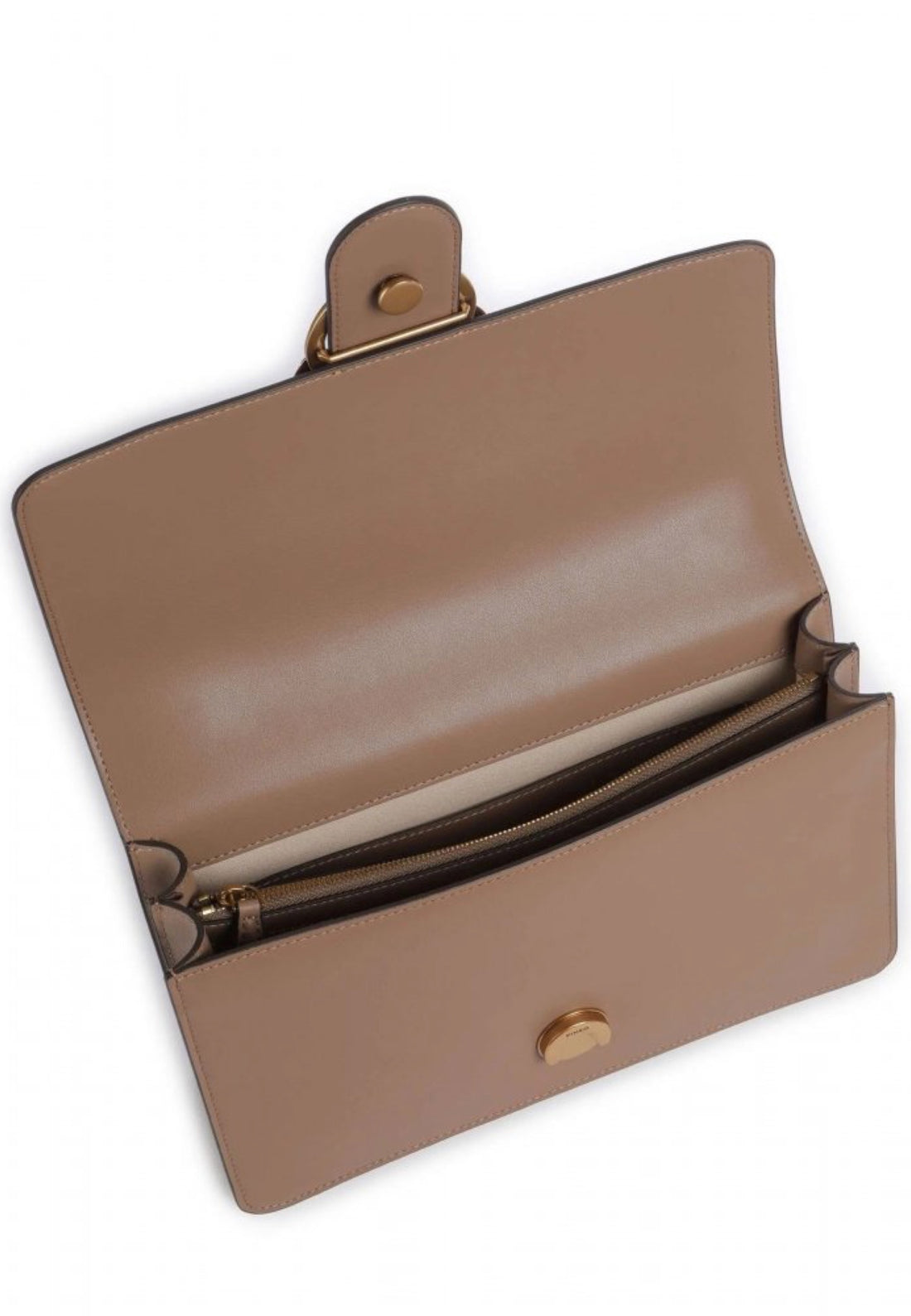 BORSA PINKO LOVE ONE CLASSIC 105857 A0F1 D01Q BEIGE BISCOTTO ZENZERO