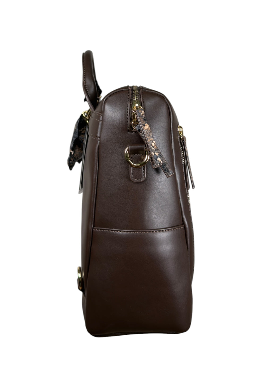 BORSA-ZAINO DONNA PASHBAG ALFIE 20250 MARRONE