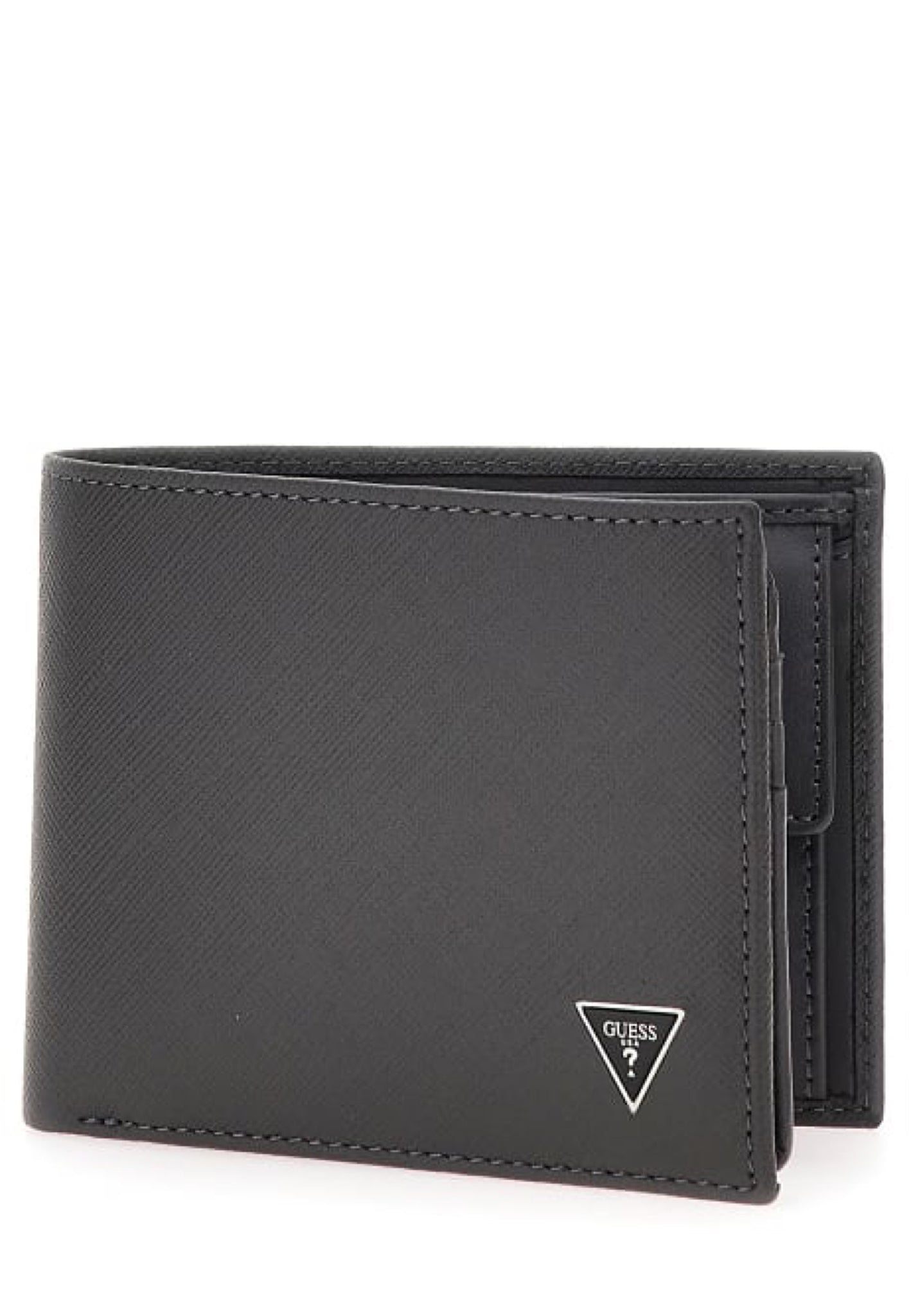 PORTAFOGLIO UOMO GUESS SENZA PATTA SMCSLELEA20 BLACK