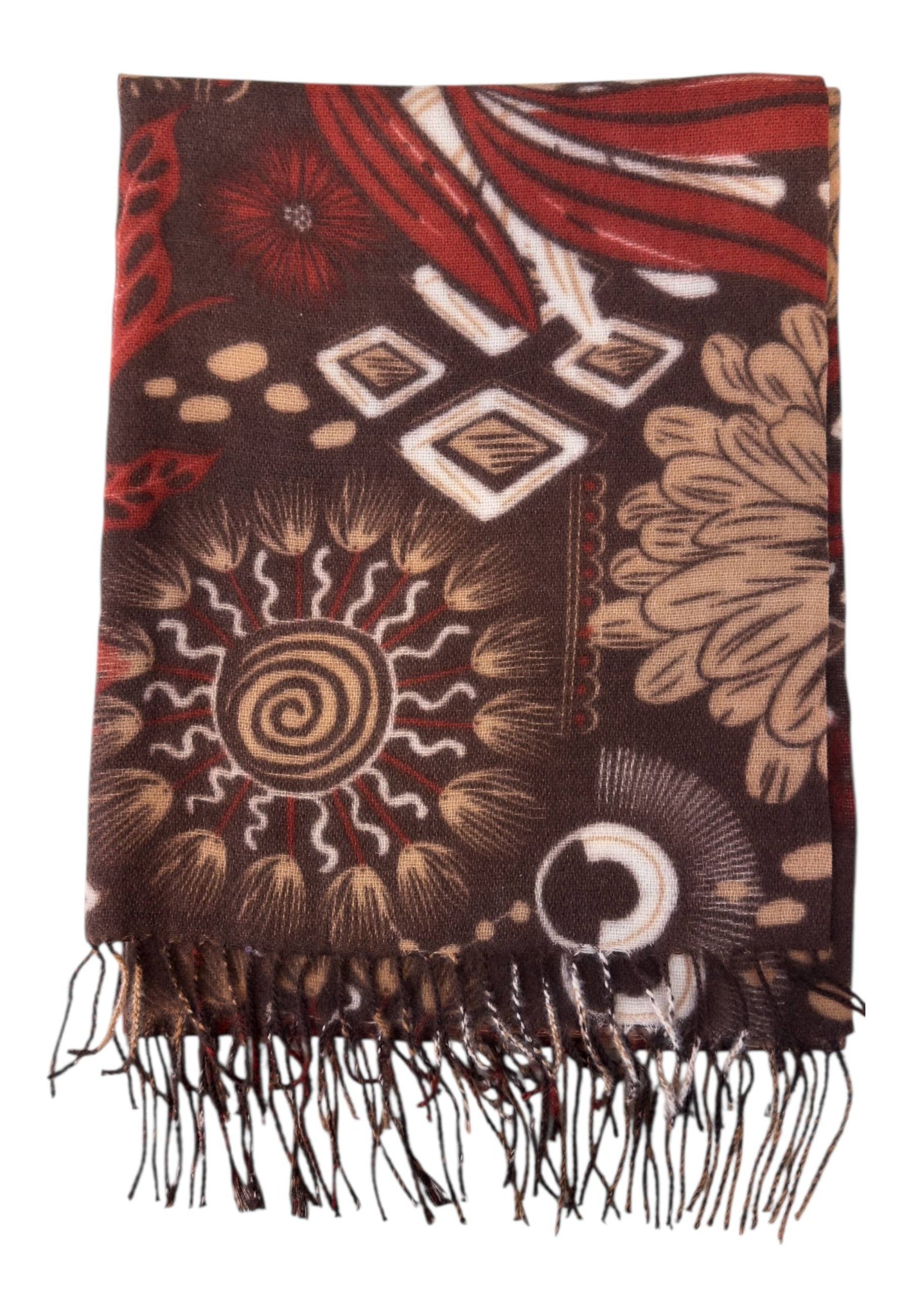 SCIARPA DONNA YNOT INDIGO IND-108F6 NATURAL