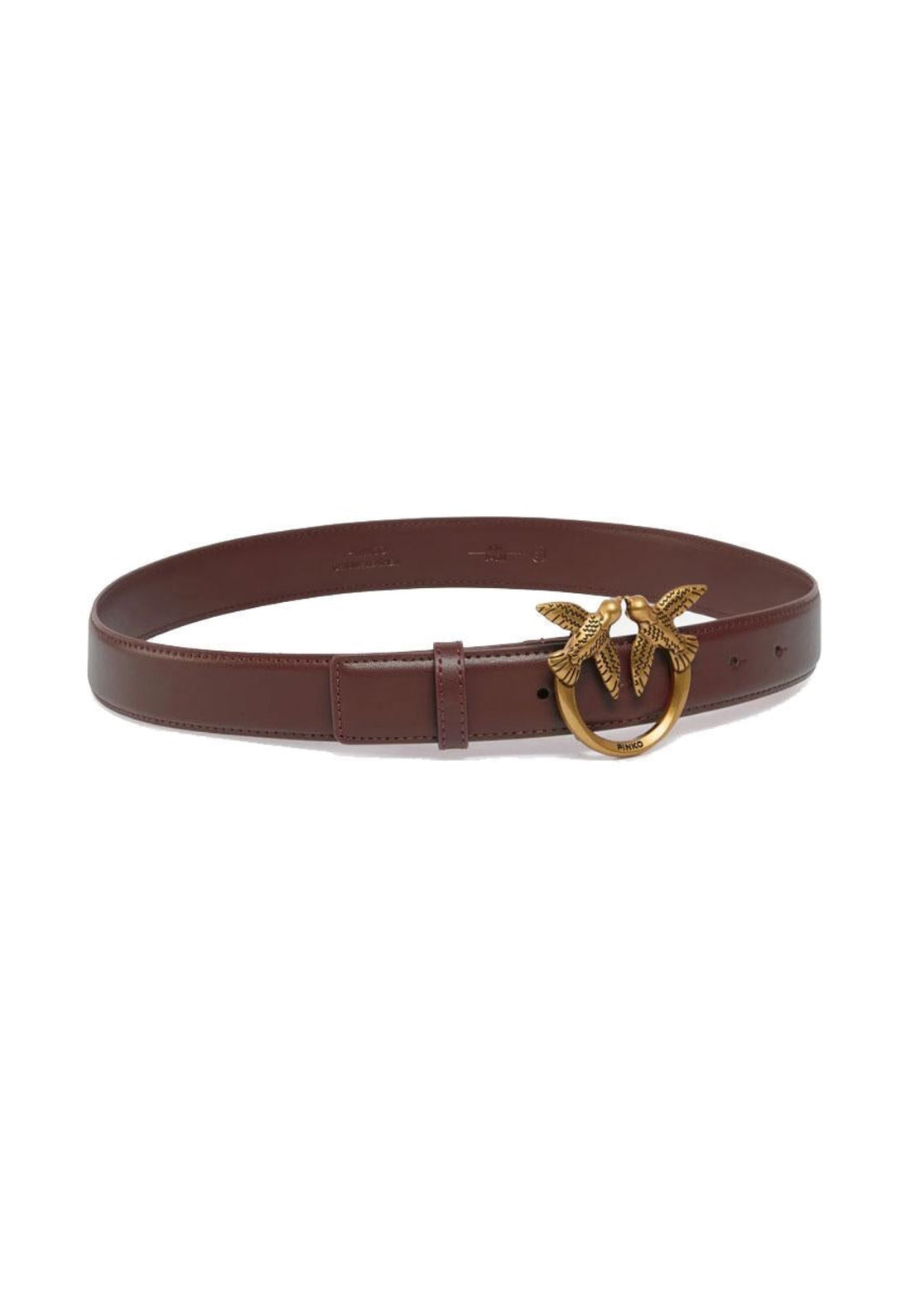 CINTURA PINKO LOVE BERRY H3 BELT 100125 A0F1 R49Q BURGUNDY