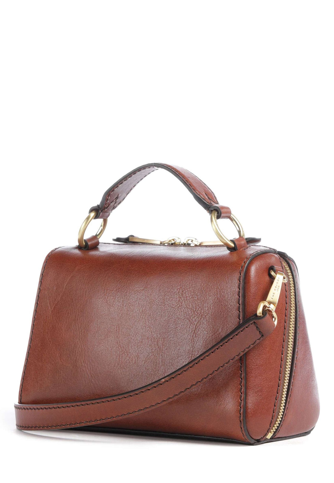BORSA A MANO E TRACOLLA MINI THE BRIDGE LAURA 04180601 14 MARRONE