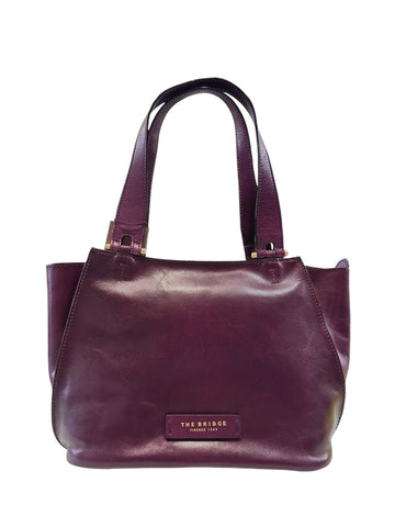 THE BRIDGE FEBE 04265401 TI PURPLE SHOPPER BAG