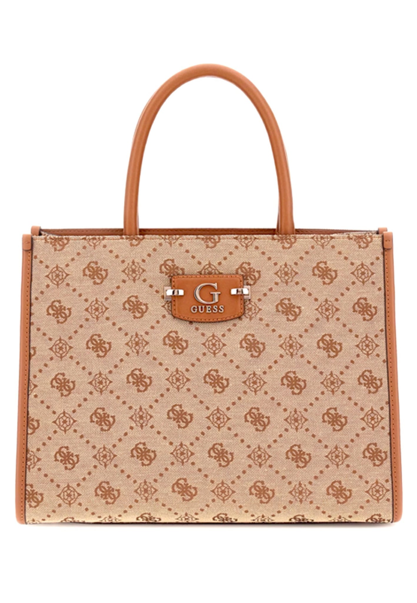 BORSA A SPALLA GUESS NEDA JP965422 LATTE LOGO