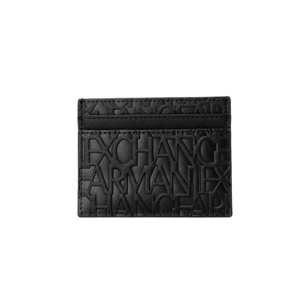 PORTAFOGLIO UOMO ARMANI EXCHANGE C/C POCKET 958053 CC838 00020 NERO