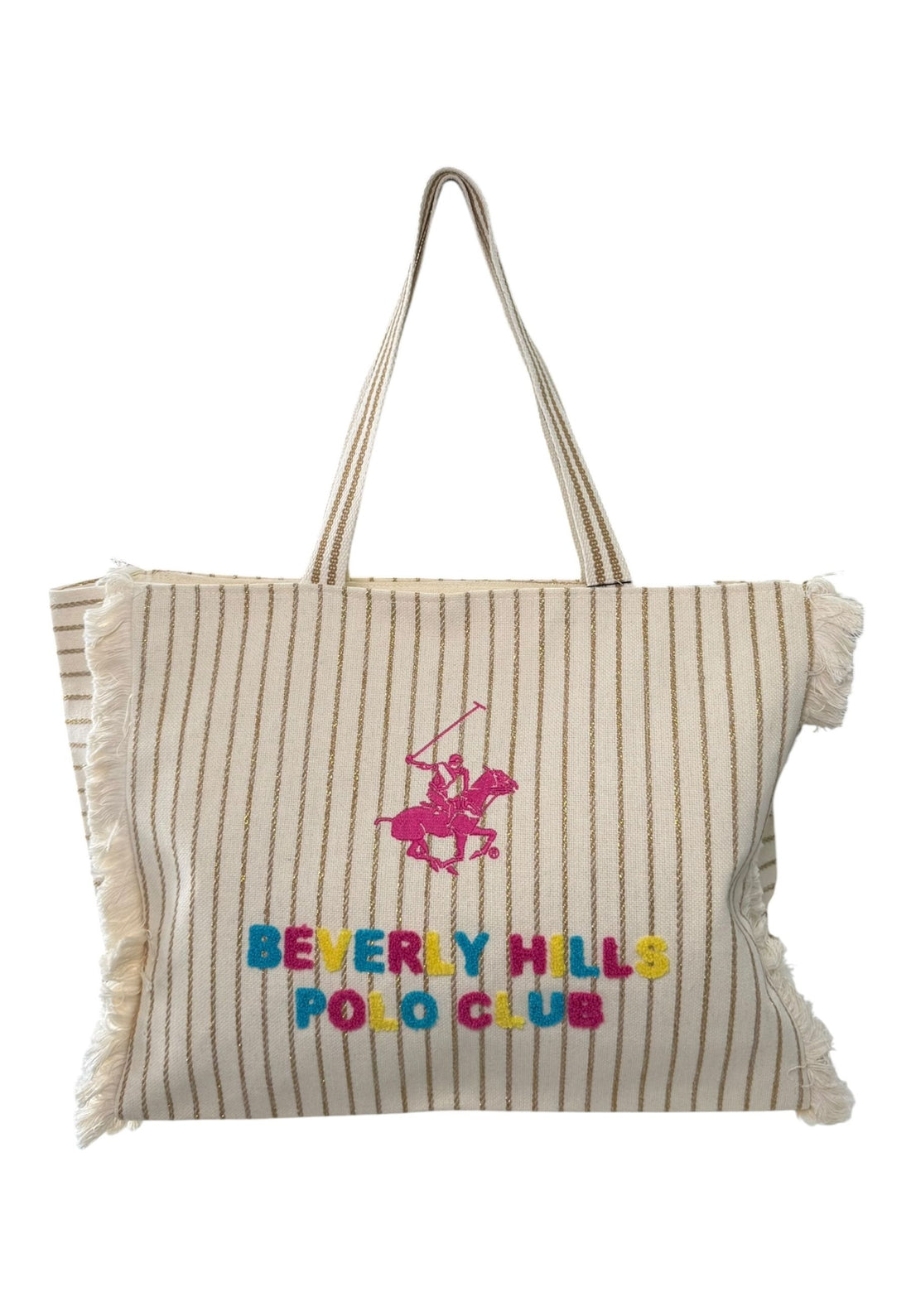 COORDINATO MARE BORSA + NECESSAIRE BEVERLY HILLS POLO CLUB MULTICOLOR