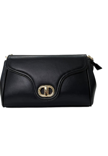BORSA A SPALLA DONNA VERDE 16-0008548 NERO