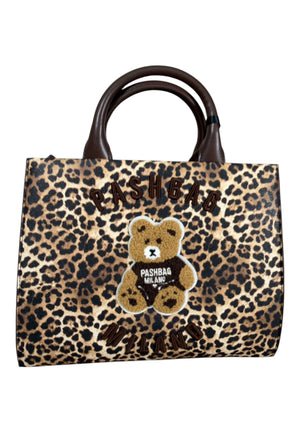 BORSA A MANO E TRACOLLA PASHBAG MARGE 20138 SHEPHERD LEO