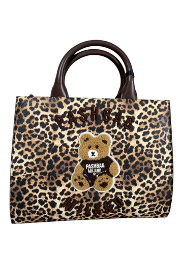 BORSA A MANO E TRACOLLA PASHBAG MARGE 20138 SHEPHERD LEO