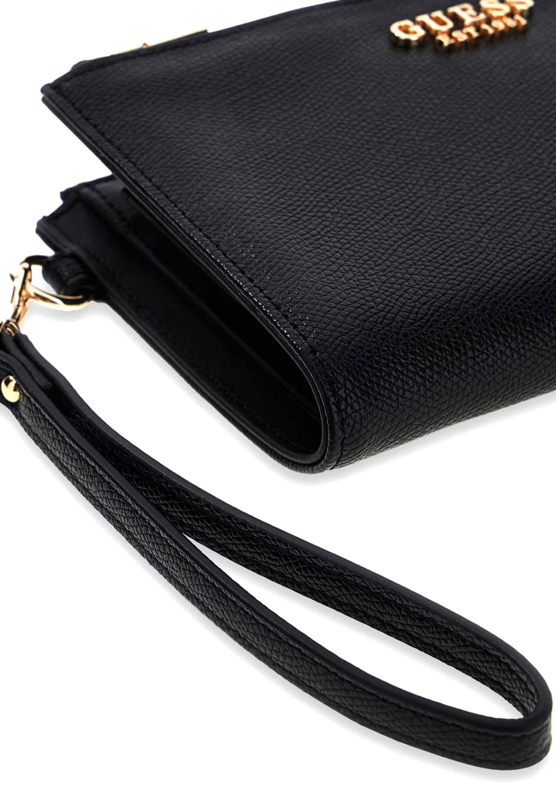 PORTAFOGLIO LUNGO DONNA GUESS AMORETTE BG7898157 BLACK